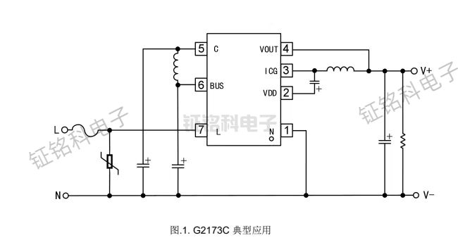 深入解析 G2173C 开关电源芯片的技术亮点(图1) G2173C非隔离恒压电源芯片.jpg